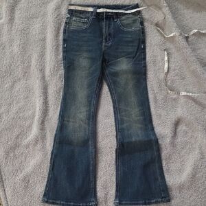 Girls Super Cute Blue Jeans